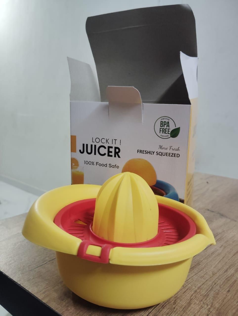 The Plastic Hand Press Juicer